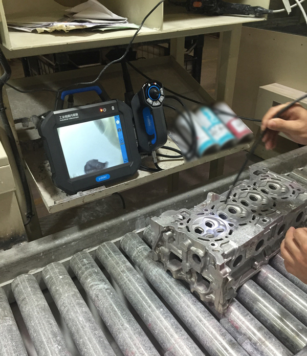 SIE工業(yè)視頻內窺鏡現(xiàn)場演示效果