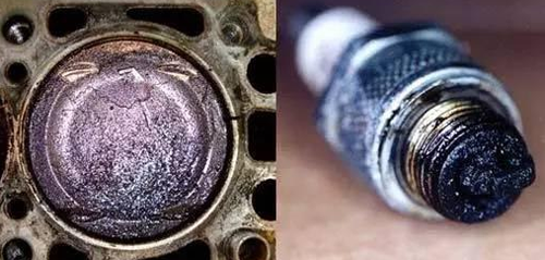 利用CIE汽車內(nèi)窺鏡觀測到的發(fā)動(dòng)機(jī)內(nèi)部積碳情況