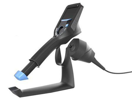 亞泰光電MIE-R安檢內(nèi)窺鏡主機(jī)與底座采用分離式結(jié)構(gòu)設(shè)計，內(nèi)窺鏡頻繁操作時可將產(chǎn)品固定擺放